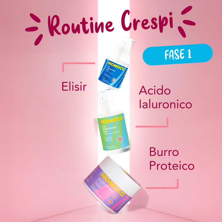 Routine capelli crespi